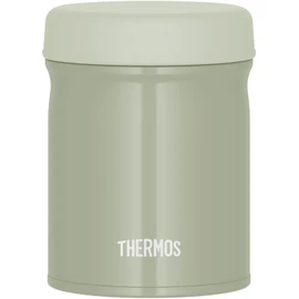 JEB-500 KKI Thermos Vacuum Insulated Soup Jar, 16.9 fl oz (500 ml), Khaki, All Parts Dishwasher Safe, Hot and Cold Cleaning, Easy to Clean and Easy to Clean with a Round Mouth Design
