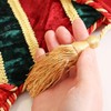 Dibor Luxury Velvet Elf Christmas Stocking - Set of 6