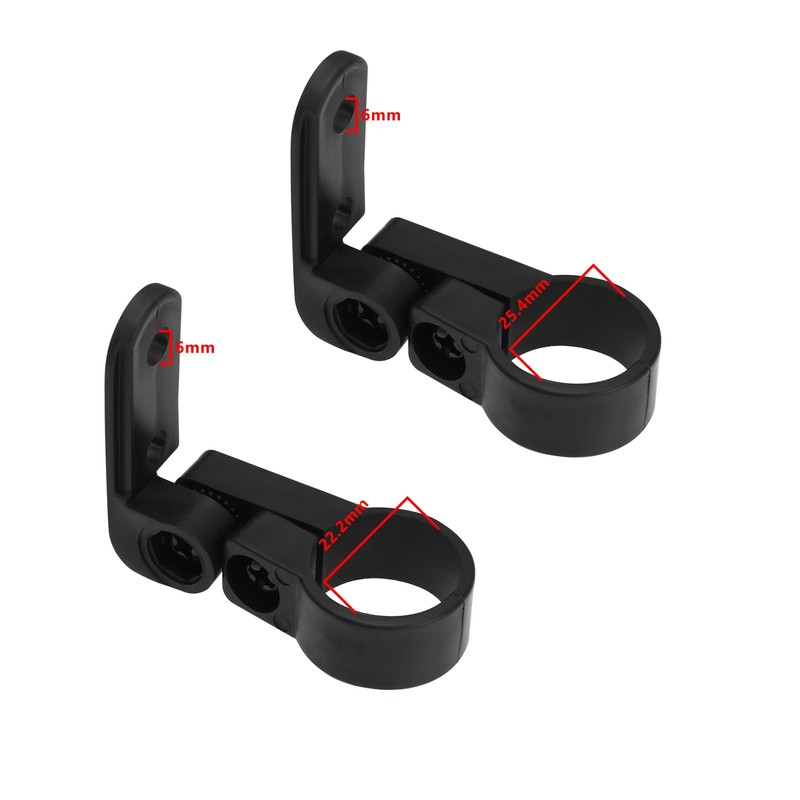 Create idea 4Pcs Bicycle Front And Rear Reflector Warning Reflector