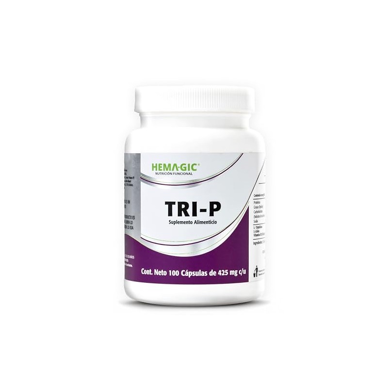 TRI-P Triptófano, L-Lisina y Vitamina B3 - Suplemento