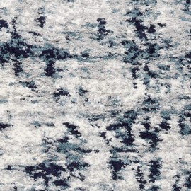 Gertmenian Air Shag Fresh Collection , Classic Plush Microfiber Shag Rug , Bedroom Nursery Living Room Dining Room Dorm Room , 6x9 Ft Medium, Abstract Galaxy Milky Way, Gray/White, 17953