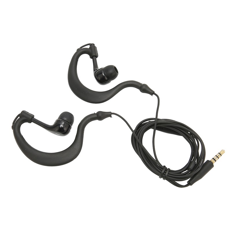 Over Ear Wired Earbuds Waterproof Noise Canceling Plug and Play