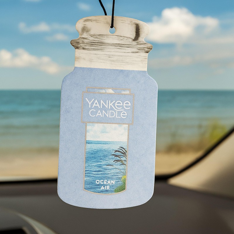 Yankee Candle Paper Car Jar, Ocean Air, 1 CT (Pack