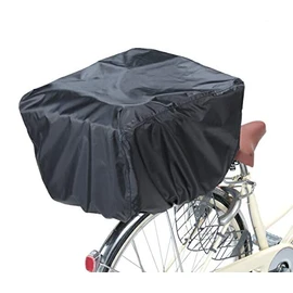 Kawasumi Seisakusyo 259-00291/KW-112 Full Basket Cover, Front and Rear Use, Black, Size (W x L x H): 19.3 x 14.6 x 18.9 inches (490 x 370 x 480 mm)