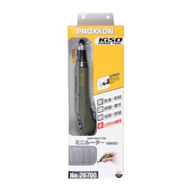 PROXXON Mini Router, MM20, Pen Type Mini Router, Equipped with Small Powerful Motor, No.26700, Black