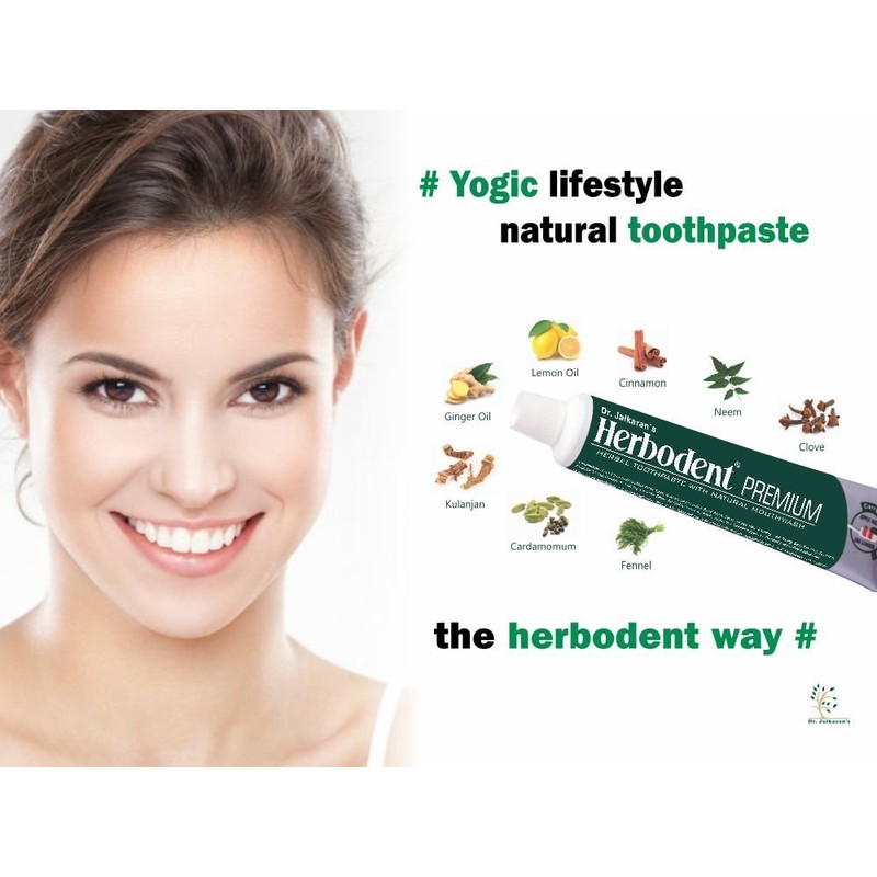 Herbodent Dr JAIKARAN's Premium Tooth Paste (Best Herbal Tooth Paste