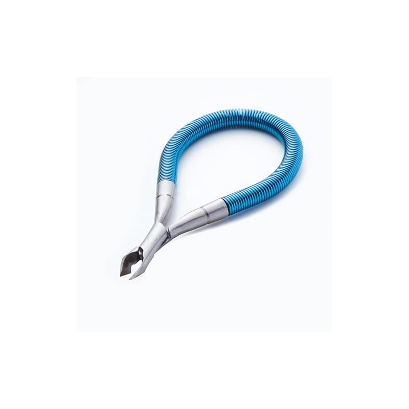Easy Grip Cuticle Trimmer - Stainless Steel Spiral Spring Controlled