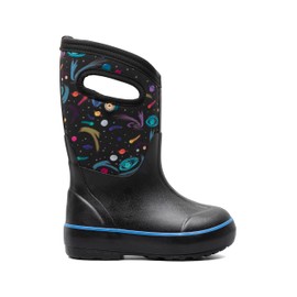 BOGS Classic II Snow Boot, Black Multi, 7 US Unisex Big Kid