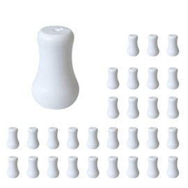 Leewoth 30pcs White Plastic Cord Tassel Window, Blind Cord Knobs Drops Pull End for Roman Shades Curtain Crafts, Blinds White Cord Knobs Hanging Ball Pulls for Curtain Craft