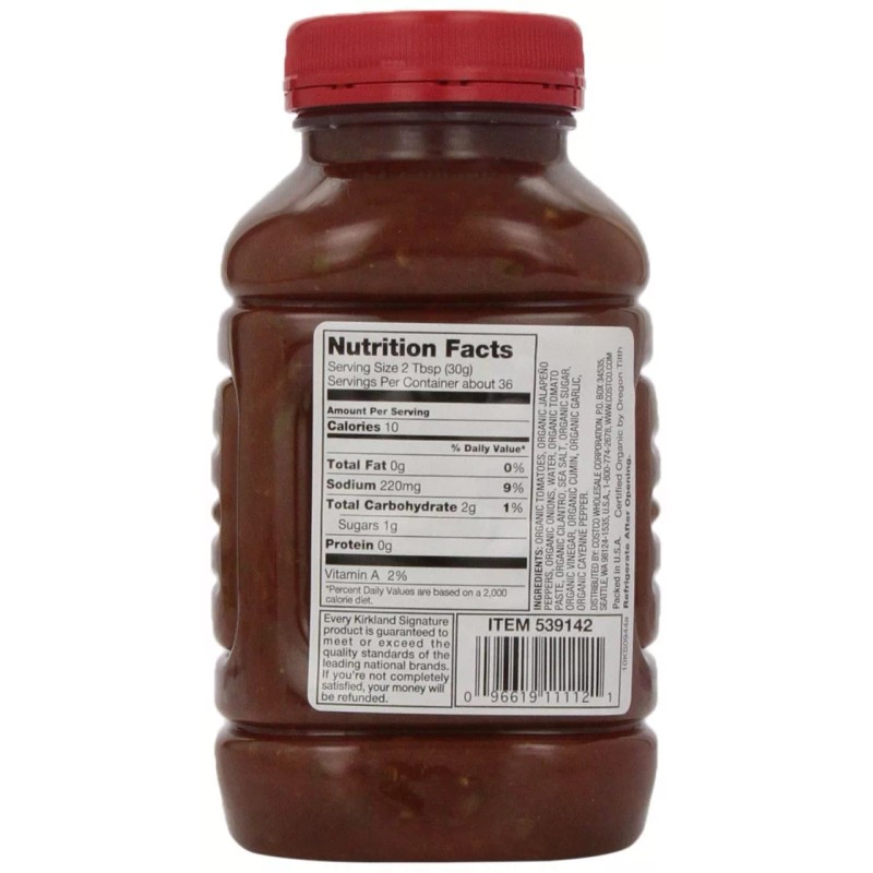 Signature's Organic Salsa, Medium, 38 Ounce (Pack of 2)