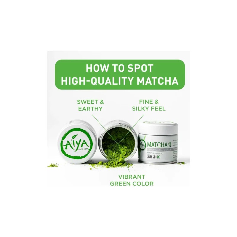 Aiya Since 1888 Té Verde Matcha En Polvo Aiya 30