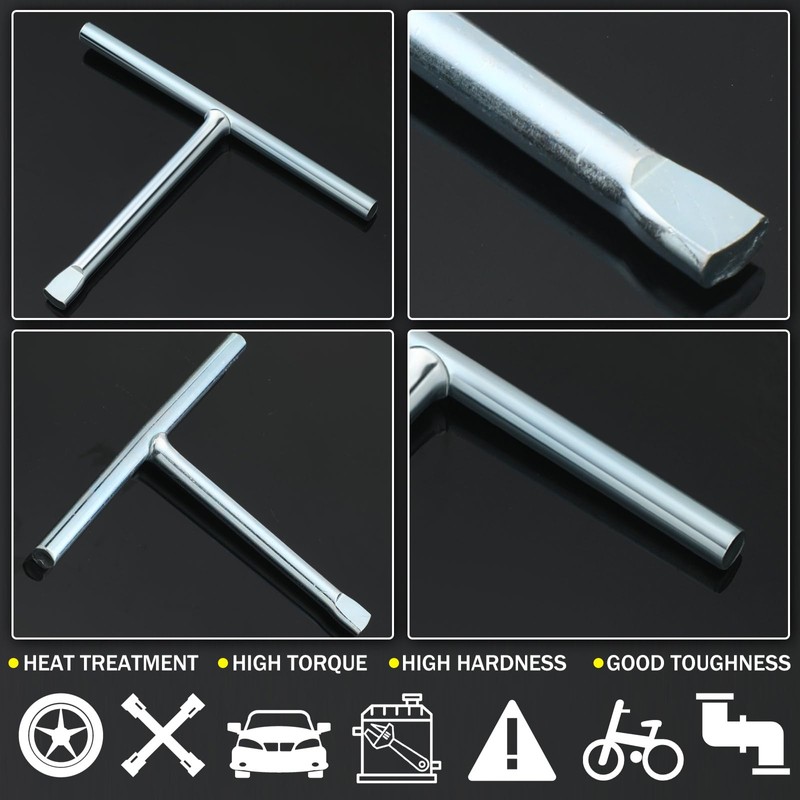 Gisafai 1 Pcs Tire Chain Wrench T Handle Wrench Alloy