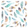 Little Deco DL672-Z1 Wall Sticker Children's Room 30 Feathers Baby