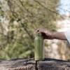 Quokka Solid Olive Green Stainless Steel Thermal Flask 510 ml