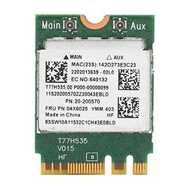 RTL8723BE 2.4 GHz Wireless Bluetooth 4.0 PCI-E 802.11 a/B/G/N WLAN Adaptador WiFi de Tarjeta de Red, para B40-30 / N40-30 / B40-70 / N40-70 / B40-45 / N40-45, Etc.