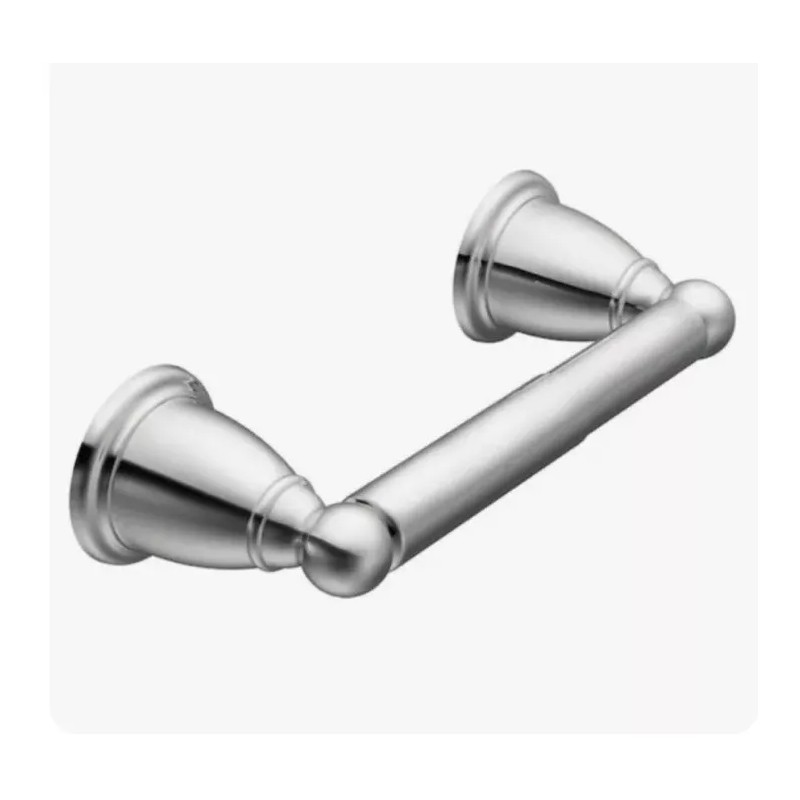 Moen YB2208CH Brantford Double Post Toilet Paper Holder, Chrome New
