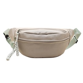 TYXHXTF Women's Bum Bag, Chest Bag, Bum Bags, Shoulder Bag with Adjustable Strap, Fanny Pack for Outdoor Sports, Travel, Running, School (Green), Green, Contemporary