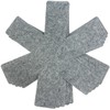 Rosenstein & Söhne Pot Stack Protectors, Set of 10 Felt
