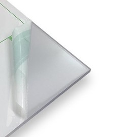 Clear Polycarbonate Sheet - 3/8” (.375”) 9MM - 12" x 24"