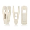Andiker 20 Pack Velvet Hanger Clips Set, Finger Pants Clips