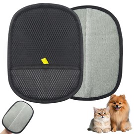 OQXEJPHFN Electrostatic Pets Removal Gloves, Reusable Cat Dog Electrostatic Hair Remover Grooming Glove Tool