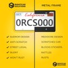 Rightcar Solutions Silicone License Plate Frame | The Original Premium