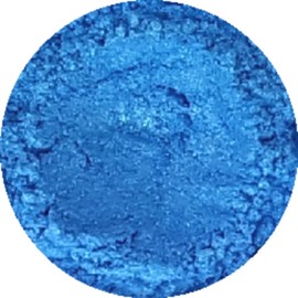 Cosmetic Mica Powder Ice Blue 3g-20g for Soap, Eyeshadow, Bathbombs (3g)