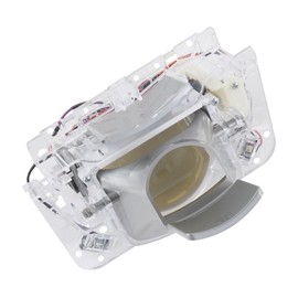 Whirlpool W11678832 OEM SxS Refrigerator Dispenser Funnel Guide, White