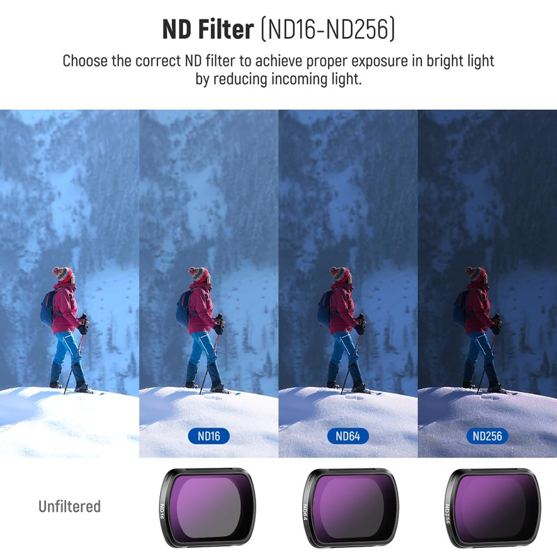 NEEWER CPL ND Filter Kit Compatible with DJI Osmo Pocket