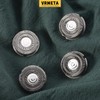 VRMETA 4 PCS Shaver Head Replacement Blades for Skull Pitbull