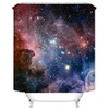 goodbath Galaxy Shower Curtain,Outer Space Universe Nebula Starry Sky Shower