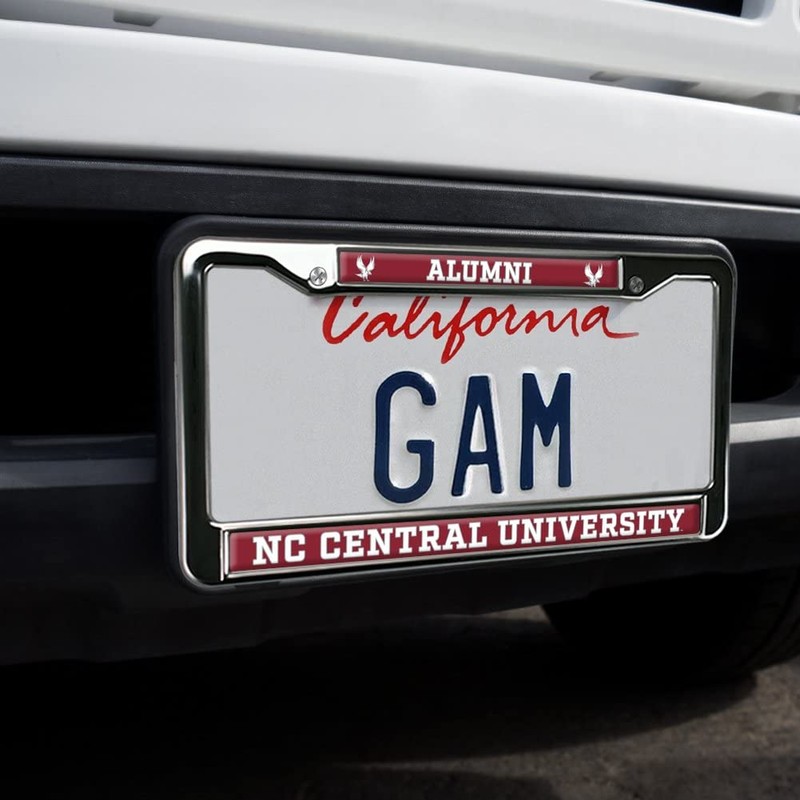 North Carolina Central Alumni Logo Full Size Standard License Plate