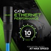 GearIT - Cable Ethernet CAT6, compatible con EtherCON (100 pies)