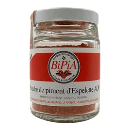 Piment D'Espelette French Red Chilli Powder 40 g Jar Basque
