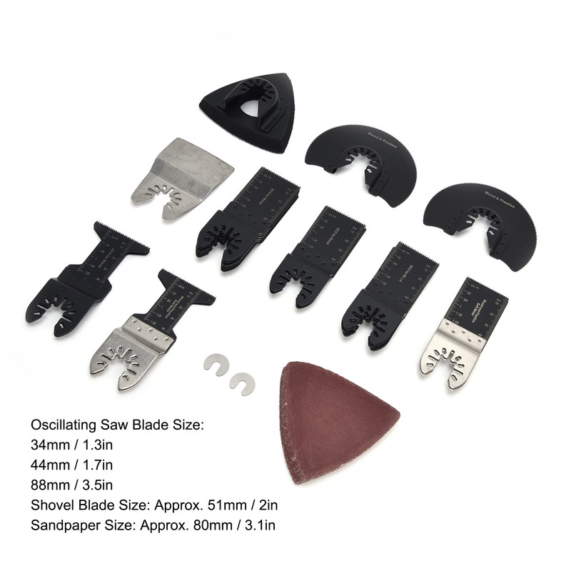 Oscillating Saw Blade High Carbon Steel Straight Woodworking Multitool Shovel