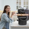 CHDEXU Coffee Knock Box, Coffee Grounds Knock Box Black, Espresso