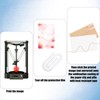 10pcs Sublimation Acrylic Paper Clips, 4x2 Inch Jumbo Sublimation Clipboard