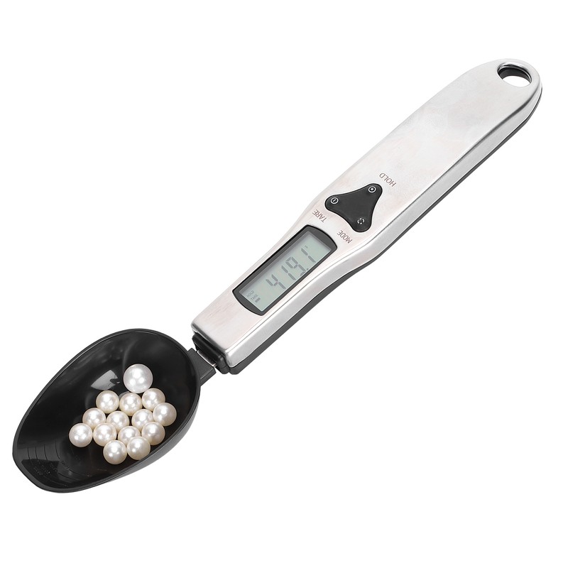 Digital Measure Spoon Small Stainless Steel Scale with Weighing Range