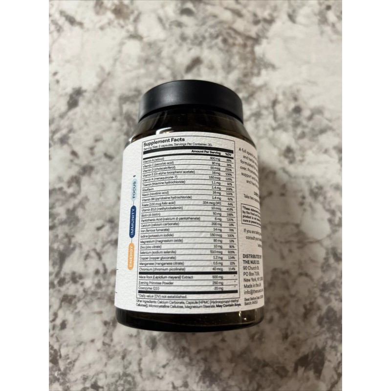 The Nue Co. Women's MULTIVITAMIN 45+ Supplement- Supports Energy, Immunity,