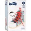 Small Foot Wooden Threading Shoe Practice Threading and Tying Shoelaces