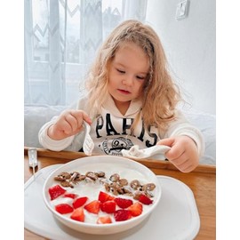 Twistshake Juego de Alimentación de Bebé Click-Mat Mini | Plato Antideslizante y Mantel Individual de Alimentación | Plato para Bebé y Niños | Libre d
