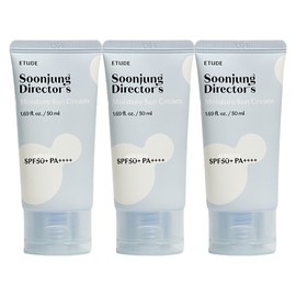Etude Sunjeong Director Moisture Sun Cream 50ml / 에뛰드 순정 디렉터 수분 선크림 50ml X 3개