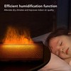 Flame Diffuser Create Warm Vibe Simulated Crack Multicolor Desktop Aromatherapy