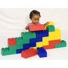 24pc Jumbo Blocks Preschool Set - 8" and 4" Large