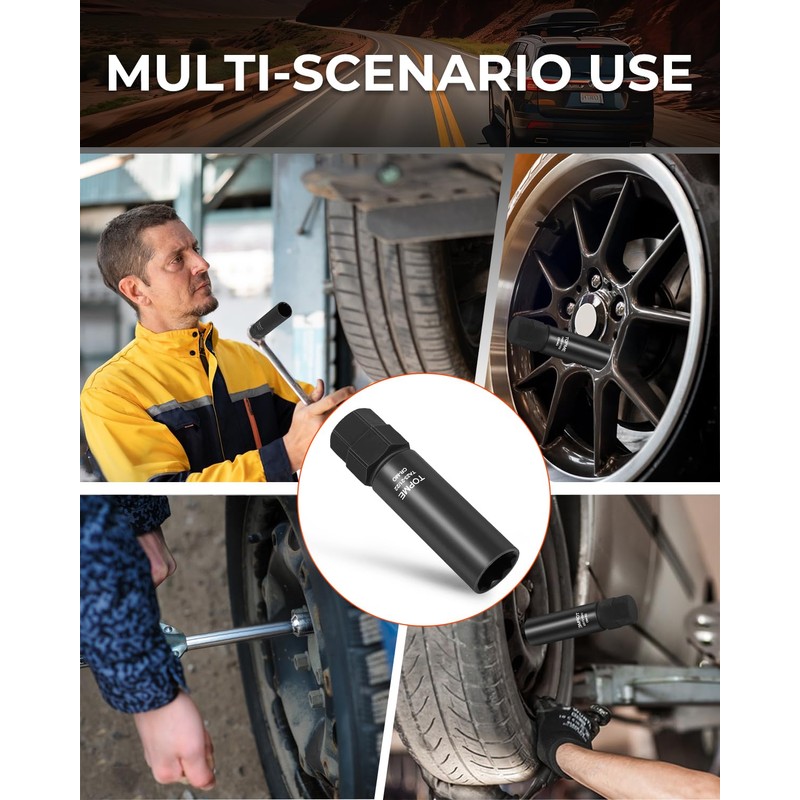 10 Spline Lug Nut Socket, Compatible with Bimecc 10 Spline