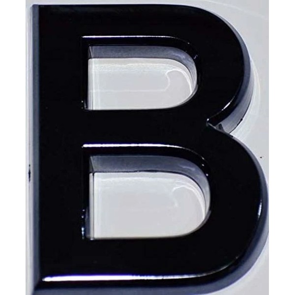 BUILDINGSIGNS.COM 1 PCS - Apartment Number Sign/Mailbox Number Sign,Letter B