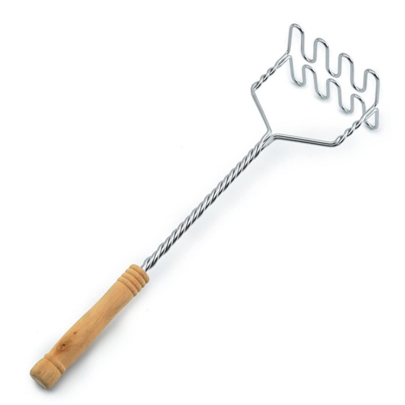 CIYODO Kitchen Essential Stainless Steel Potato Presser Manual Potato Masher