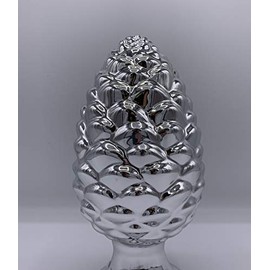 Hermann Bauer Jun.Kollektion Deko-Pinienzapfen on base (Large Variant, 22 cm)