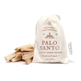 Shamans Market Palo Santo Incense Sticks - Sustainably Wild Harvested - from Ecuador - 2 oz. Bag - Bursera Graveolens - All Natural Incense - Purifying and Cleansing Holy Stick