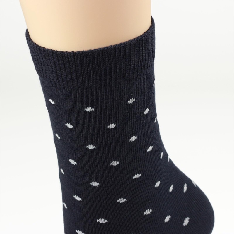 COTTON DAY Women's Soft Combed Cotton Trouser Dress Socks Seamless